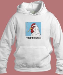 Fried Chicken Smoking Chicken Hoodie Style