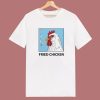 Fried Chicken Smoking Chicken T Shirt Style
