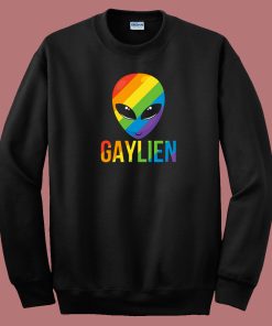 Gaylien Gay Alien Pride 80s Sweatshirt