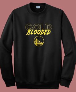 Golden State Warriors Gold Blooded Sweatshirt