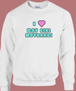 I Love Gay Girl Boybands Sweatshirt