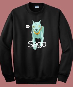 Lying Cat Cool In Saga Sweatshirt