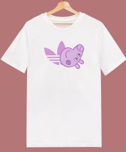 Peppa Pig Adidas Parody T Shirt Style
