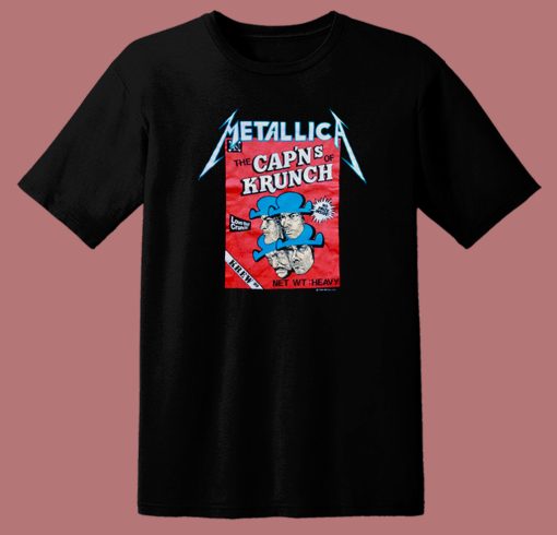 Pete Metallica The Cap’ns Of Krunch T Shirt Style