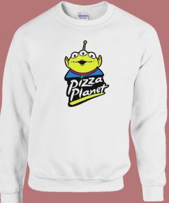 Pizza Planet Aliens Parody Sweatshirt