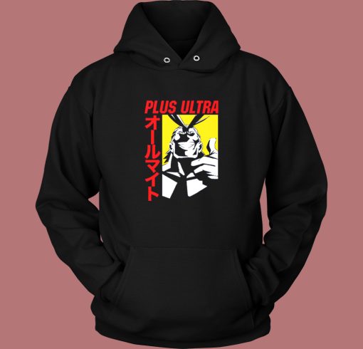 Plus Ultra All Might My Hero Academia Hoodie Style