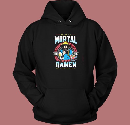 Raiden Mortal Instant Ramen Hoodie Style