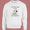 Snoopy I Don’t Looking For Trouble Sweatshirt