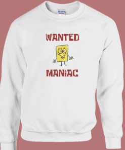 SpongeBob Wanted Maniac Sweatshirt