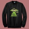 Ufo In Space Funny Sweatshirt