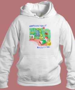 Unapologetically Wholesome Vintage Hoodie Style