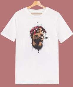 Vintage Tupac Shakur Face T Shirt Style