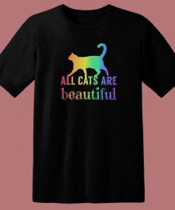 All Cats Are Beautiful Pride T Shirt Style
