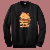 Burger Cat Is Skater Sweatshirt