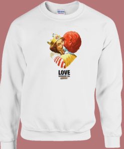 Burger King and Ronald McDonald Sweatshirt