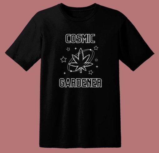Cosmic Gardener Graphic T Shirt Style