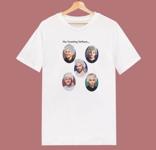 Founding Fathers One Direction T Shirt Style