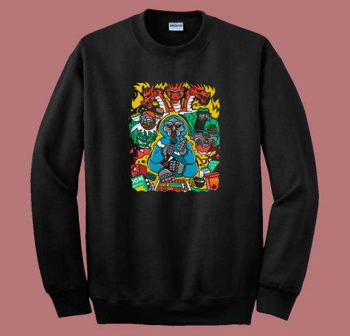 Friends Colored Mf Doom Sweatshirt