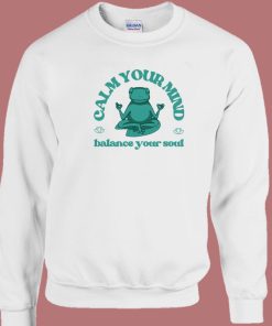Frog Yoga Calm Your Mind Sweatshirt