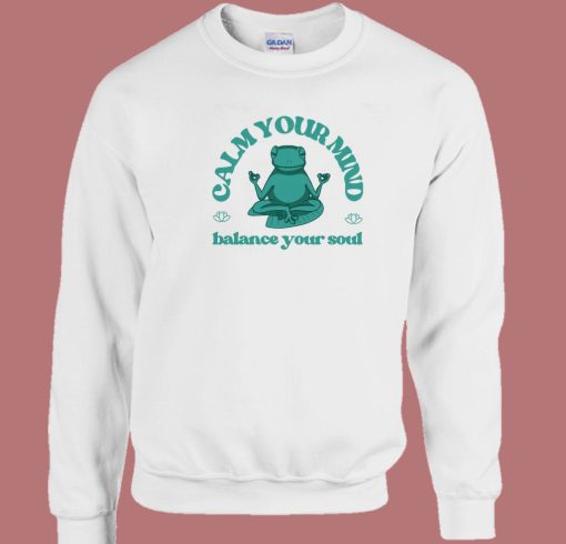 Frog Yoga Calm Your Mind Sweatshirt