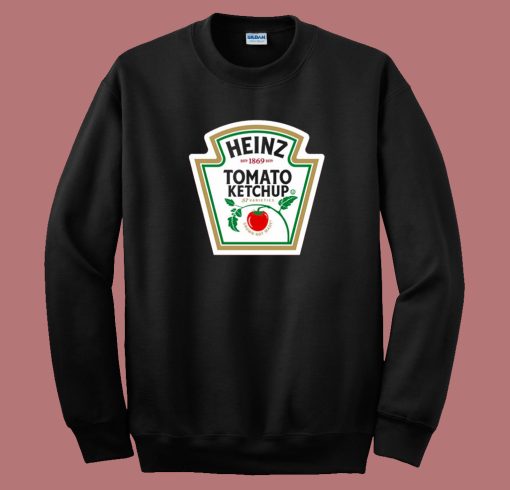 Heinz Tomato Ketchup Label Sweatshirt