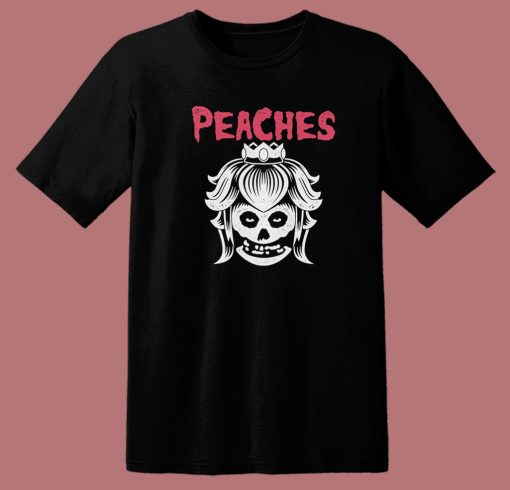 Horror Punk Peaches T Shirt Style