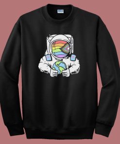 Moon Astronout Pride Sweatshirt