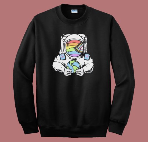 Moon Astronout Pride Sweatshirt