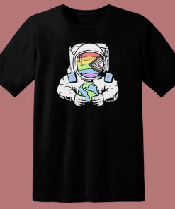 Moon Astronout Pride T Shirt Style