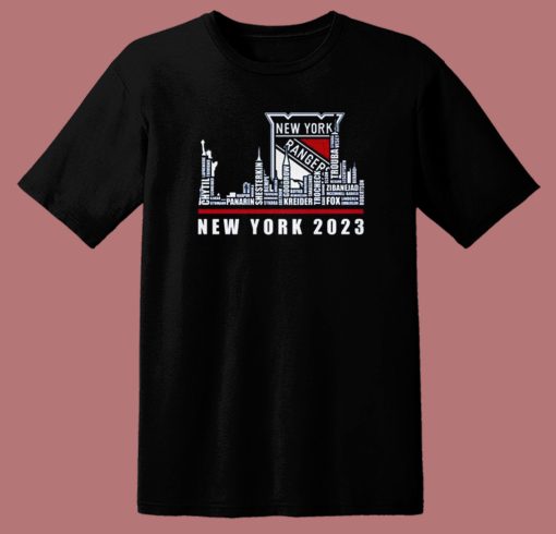 New York Rangers 2023 T Shirt Style