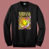 Nirvana Pink Smiley Sweatshirt
