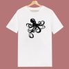 Octopus Cruise Ship Graphic T Shirt Style