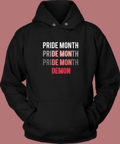Pride Month Demon Satan Hoodie Style