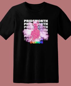 Pridemonth Demon T Shirt Style