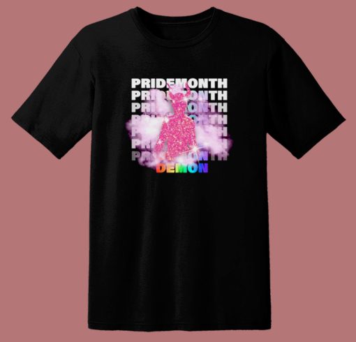 Pridemonth Demon T Shirt Style