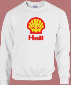 Shell Hell Logo Parody Sweatshirt