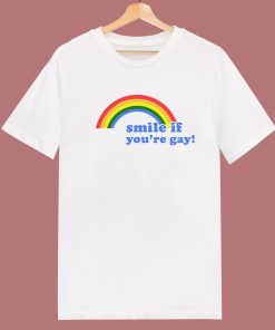 Smile If You’re Gay T Shirt Style
