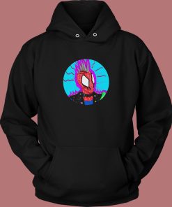 Spider Punk Across Funny Hoodie Style
