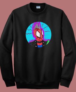 Spider Punk Across Funny Sweatshirt