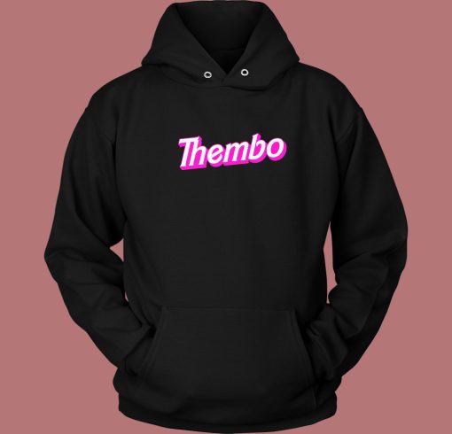 Thembo Barbie Logo Parody Hoodie Style