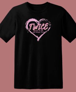 Twice Ready To Be 5Th Word Tour T Shirt Style