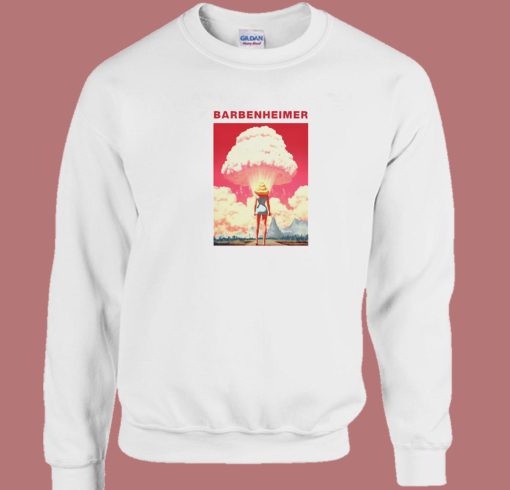 Barbie And Oppenheimer Barbenheimer Sweatshirt
