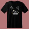 Black Cat Good Lucky T Shirt Style