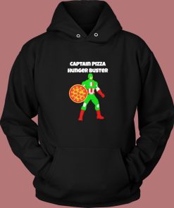 Captain Pizza Hunger Buster Hoodie Style