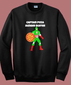 Captain Pizza Hunger Buster Sweatshirt