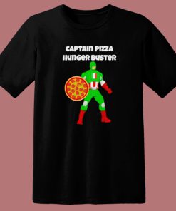 Captain Pizza Hunger Buster T Shirt