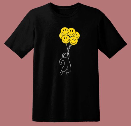 Happy Balloon Space T Shirt Style