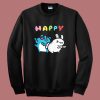 Happy Cat Bug And Rabbit Sweatshirt