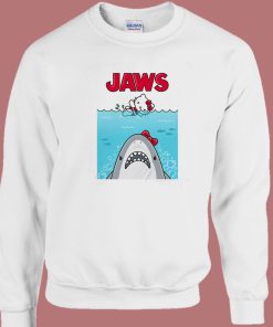Hello Kitty Jaws Funny Sweatshirt