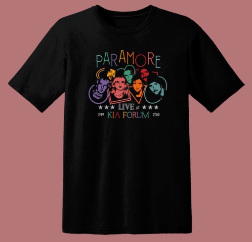 Paramore Live At Kia Forum T Shirt Style